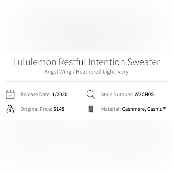 Lululemon Restful Intention Sweater - Picture 8 of 15